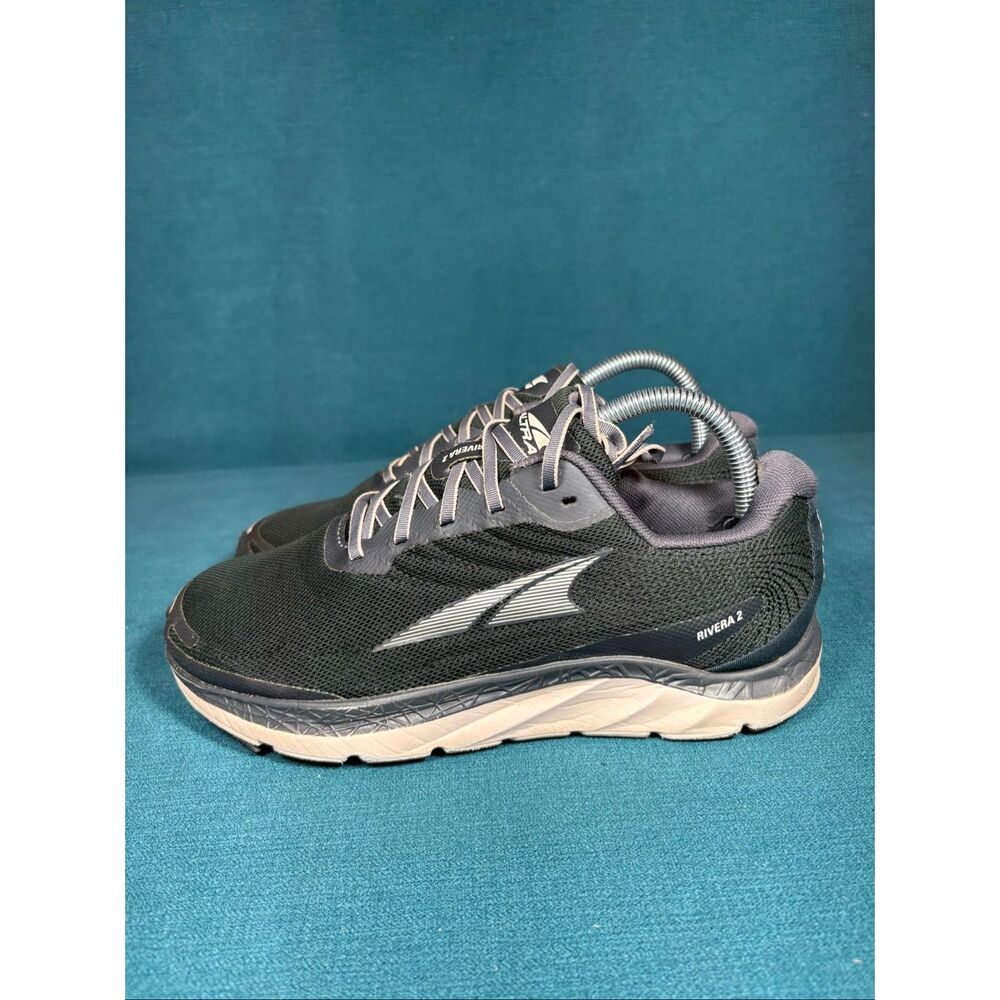 Altra Rivera 2 Road Running Shoes Black Gray Women’s Size 8.5